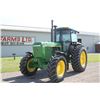 Image 2 : JD 4250 4wd tractor, cab, air, powershift, 2 remotes, 20.8R38, 5046 hours, new air conditioning, one