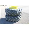 Image 3 : Set of 20.8R38 t rail snap on duals