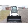 Image 3 : Bobcat S185 skidsteer, cab, ACS controls, aux hyd., new 10-16.5 tires, New 66" bucket. Serial plate 