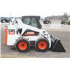 Image 5 : Bobcat S185 skidsteer, cab, ACS controls, aux hyd., new 10-16.5 tires, New 66" bucket. Serial plate 