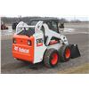 Image 6 : Bobcat S185 skidsteer, cab, ACS controls, aux hyd., new 10-16.5 tires, New 66" bucket. Serial plate 
