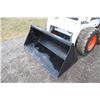Image 9 : Bobcat S185 skidsteer, cab, ACS controls, aux hyd., new 10-16.5 tires, New 66" bucket. Serial plate 