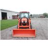 Image 3 : Kubota L6060 4wd compact tractor, cab, air, LA1055 loader, front auxilaries, 2 remotes