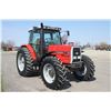 Image 4 : MF 6180 4wd tractor, cab, air, Dynashift,  18.4R38, 2 remotes, 1852 hours, Very nice unit