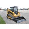 Image 4 : Caterpillar 259D track skidsteer, cab, air, 2 speed, Hyd. Coupler, front auxilary, pilot controls, 3
