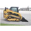 Image 5 : Caterpillar 259D track skidsteer, cab, air, 2 speed, Hyd. Coupler, front auxilary, pilot controls, 3