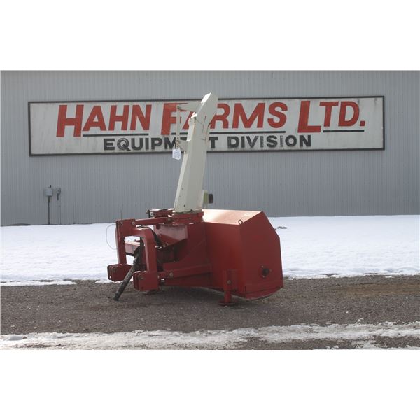 Farm King 840 84" single auger snowblower, hydraulic turn