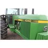 Image 13 : JD 4040 2wd tractor, cab, air, 18.4-38, quad, 2 remotes, front weights, 4699 hours, very nice
