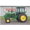 Image 1 : JD 4040 2wd tractor, cab, air, 18.4-38, quad, 2 remotes, front weights, 4699 hours, very nice