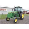 Image 2 : JD 4040 2wd tractor, cab, air, 18.4-38, quad, 2 remotes, front weights, 4699 hours, very nice