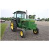 Image 4 : JD 4040 2wd tractor, cab, air, 18.4-38, quad, 2 remotes, front weights, 4699 hours, very nice