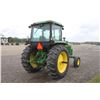 Image 6 : JD 4040 2wd tractor, cab, air, 18.4-38, quad, 2 remotes, front weights, 4699 hours, very nice