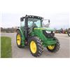 Image 4 : JD 6130R 4wd tractor, cab, air, loader ready, 672 hours
