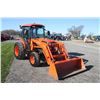 Image 4 : Kubota L4740 4wd compact tractor, cab,air, 2 remotes, 17.5x24,  loader, 1676 hours, shows like new