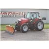 Image 1 : MF 4610 4wd tractor, cab, air, 12x12 shuttle, 2 remotes, 16.9x34, loader ready. Complete with front 