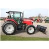 Image 8 : MF 4610 4wd tractor, cab, air, 12x12 shuttle, 2 remotes, 16.9x34, loader ready. Complete with front 