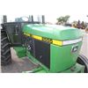 Image 11 : JD 2555 2wd tractor, cab, air, hi/lo, 2 remotes, 18.4 x 30, 6657 hours, local estate tractor