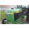 Image 12 : JD 2555 2wd tractor, cab, air, hi/lo, 2 remotes, 18.4 x 30, 6657 hours, local estate tractor