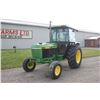 Image 2 : JD 2555 2wd tractor, cab, air, hi/lo, 2 remotes, 18.4 x 30, 6657 hours, local estate tractor