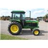 Image 5 : JD 2555 2wd tractor, cab, air, hi/lo, 2 remotes, 18.4 x 30, 6657 hours, local estate tractor
