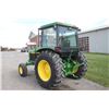 Image 8 : JD 2555 2wd tractor, cab, air, hi/lo, 2 remotes, 18.4 x 30, 6657 hours, local estate tractor