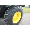 Image 9 : JD 2555 2wd tractor, cab, air, hi/lo, 2 remotes, 18.4 x 30, 6657 hours, local estate tractor