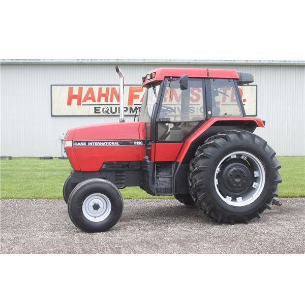CIH 5120 Maxxum 2wd tractor, cab, air, 2 remotes, powershift, 18.4x34, 3864 hours