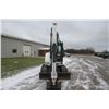 Image 3 : Bobcat 341 excavator, cab, air, hydraulic thumb, dozer blade, local unit