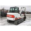 Image 6 : Bobcat 341 excavator, cab, air, hydraulic thumb, dozer blade, local unit