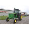 Image 2 : JD 4450 2wd tractor, cab, air, powershift, 2 remotes, 20.8x38, 4622 hours, good local tractor