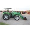 Image 5 : Deutz Allis 6260 4wd tractor, 4 post conopy, 1 remote, 16.9x30, QT self leveling loader, 890 hours, 