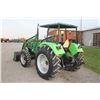 Image 8 : Deutz Allis 6260 4wd tractor, 4 post conopy, 1 remote, 16.9x30, QT self leveling loader, 890 hours, 