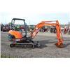 Image 4 : Kubota KX 91-3 excavator, rops, thumb, new engine, 30" ditching bucket, front dozer blade, auxiliary