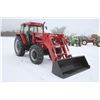 Image 4 : CIH 5240 4wd tractor, cab, air, powershift, 18.4x38, 520 loader