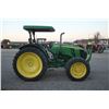 Image 5 : JD 5100M 4wd tractor, rops canopy, 32F/16R Power Reverser Plus, 2 remotes, 300/95R46, loader ready, 