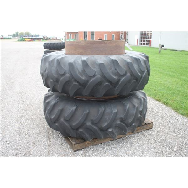 Goodyear 20.8x38 T-rail duals