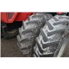 Image 11 : MF 8260 4wd tractor, cab,air, 420/90R30 front T rail duals, 650/65R42 rear axle duals, 4 sets of rem