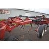 Image 9 : Sunflower 4310-14 7 shank disc ripper, 5 bar spike harrow, automatic reset, local consignment