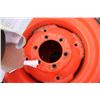 Image 5 : Kubota Set of 2- 9.5x16 tires and rims to fit Kuboat compact
