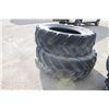 Image 2 : Set of Michelin 18.4x34 tires, 60%