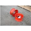 Image 3 : Kubota Set of 2- 16" tractor rims to fit Kubota tractor