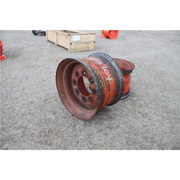 Bobcat Set of 2- 12x16.5 skidsteer rims