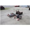 Image 1 : Set of gauge wheels and tire shields and assorted parts to fit Ginseng equipment