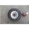 Image 6 : Set of gauge wheels and tire shields and assorted parts to fit Ginseng equipment