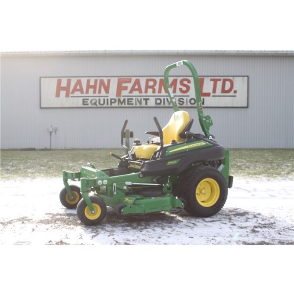 JD Z920M lawn tractor, 134 hours, 2020 model, 54" deck, as new