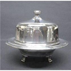 ROGERS FOOTED COVERED BUTTER DISH #2355773