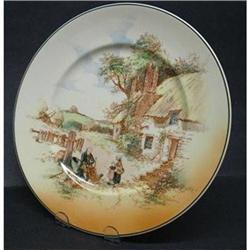 ROYAL DOULTON SIGNED PLATE*RUSTIC ENGLAND* #2355776