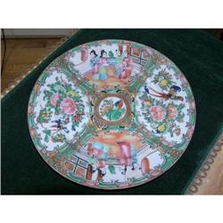 Chinese Export Rose Medallion Plate, 9.5" #2356246