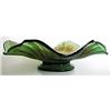 Image 1 : Bonbon Fenton Stippled Rays Lime Green Rare #2371191