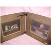 Image 1 : Vintage Prints in Hinged Wood Frame #2371214